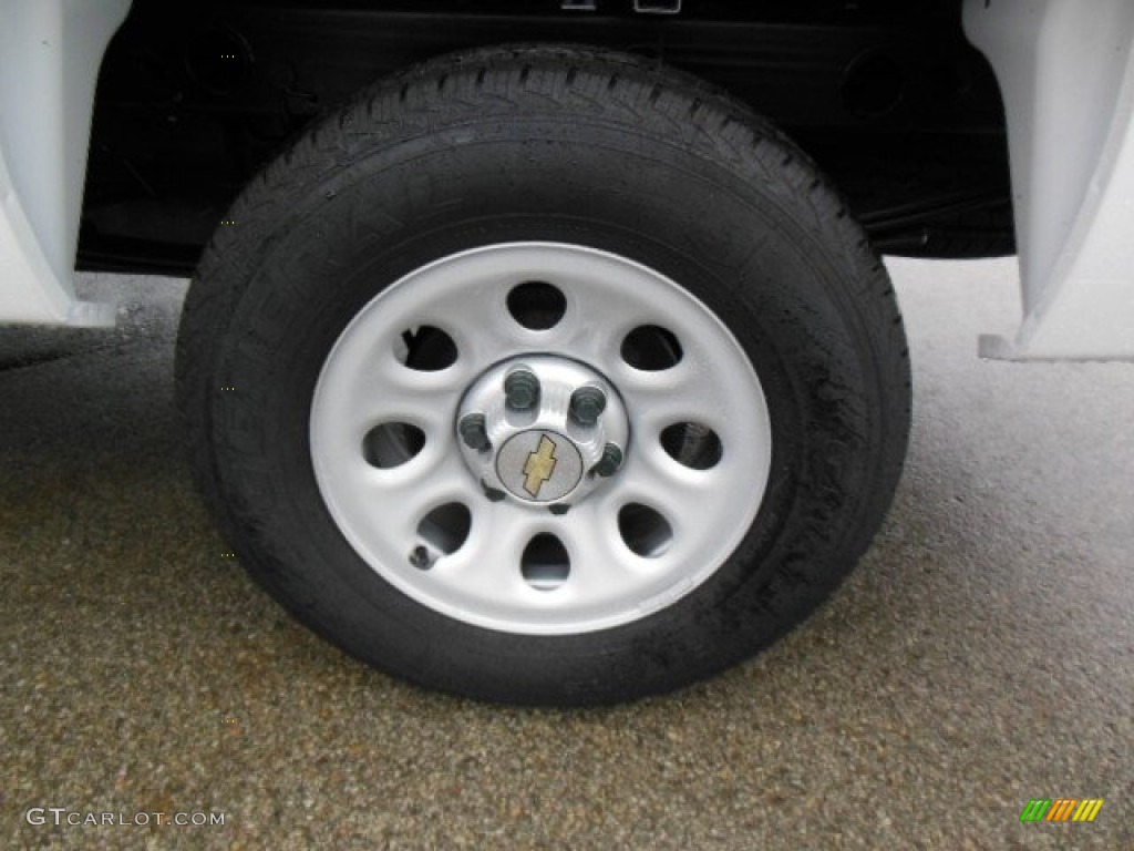 2013 Silverado 1500 Work Truck Regular Cab - Summit White / Dark Titanium photo #9