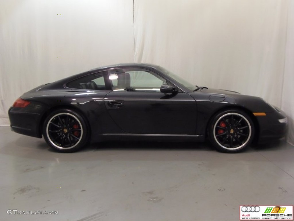 2008 911 Carrera S Coupe - Black / Black photo #5