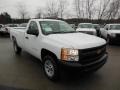 Summit White - Silverado 1500 Work Truck Regular Cab Photo No. 4