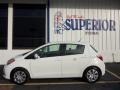 2012 Super White Toyota Yaris LE 5 Door  photo #4