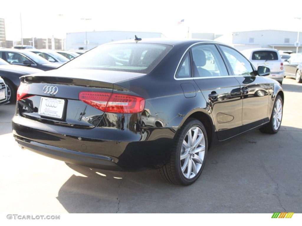 2013 A4 2.0T Sedan - Brilliant Black / Black photo #7