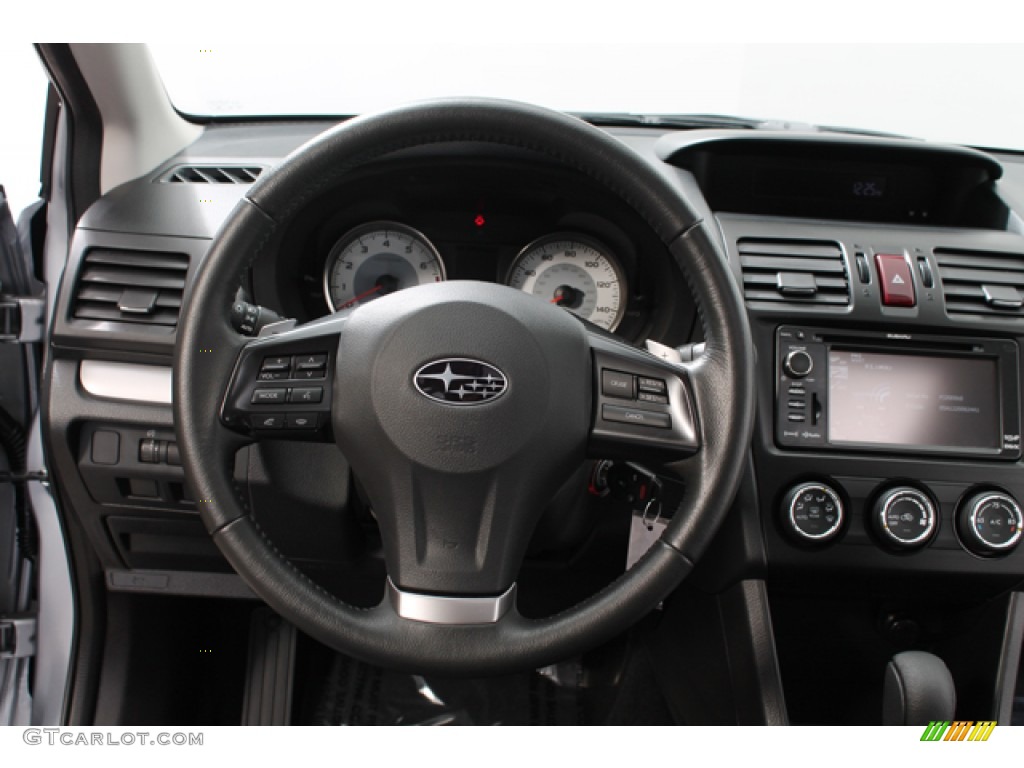 2012 Subaru Impreza 2.0i Sport Limited 5 Door Black Steering Wheel Photo #76591351