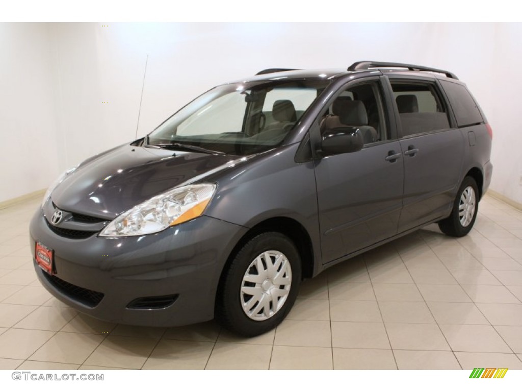 Slate Metallic 2009 Toyota Sienna LE Exterior Photo #76591528