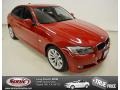 2009 Crimson Red BMW 3 Series 328i Sedan  photo #1
