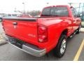 2007 Flame Red Dodge Ram 1500 Big Horn Edition Quad Cab 4x4  photo #2