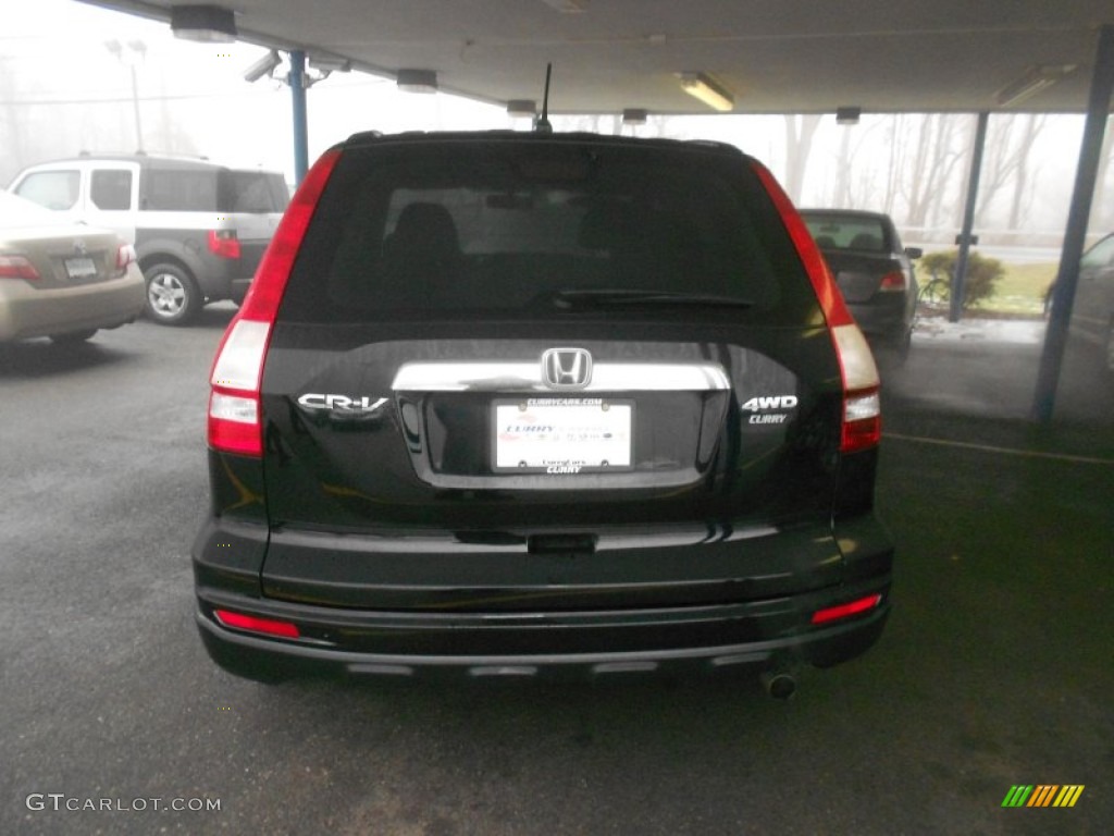 2010 CR-V EX AWD - Crystal Black Pearl / Black photo #29