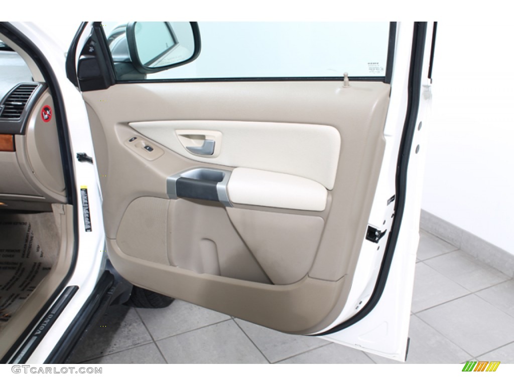 2010 Volvo XC90 V8 AWD Soft Beige Door Panel Photo #76592466