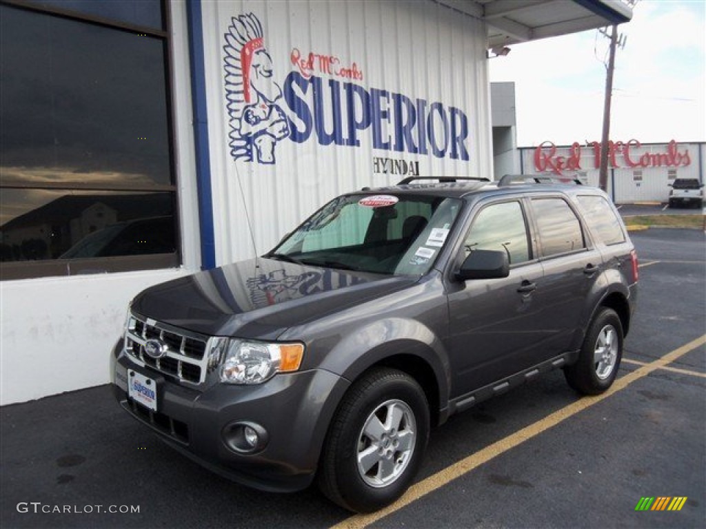 2011 Escape XLT V6 - Sterling Grey Metallic / Charcoal Black photo #1