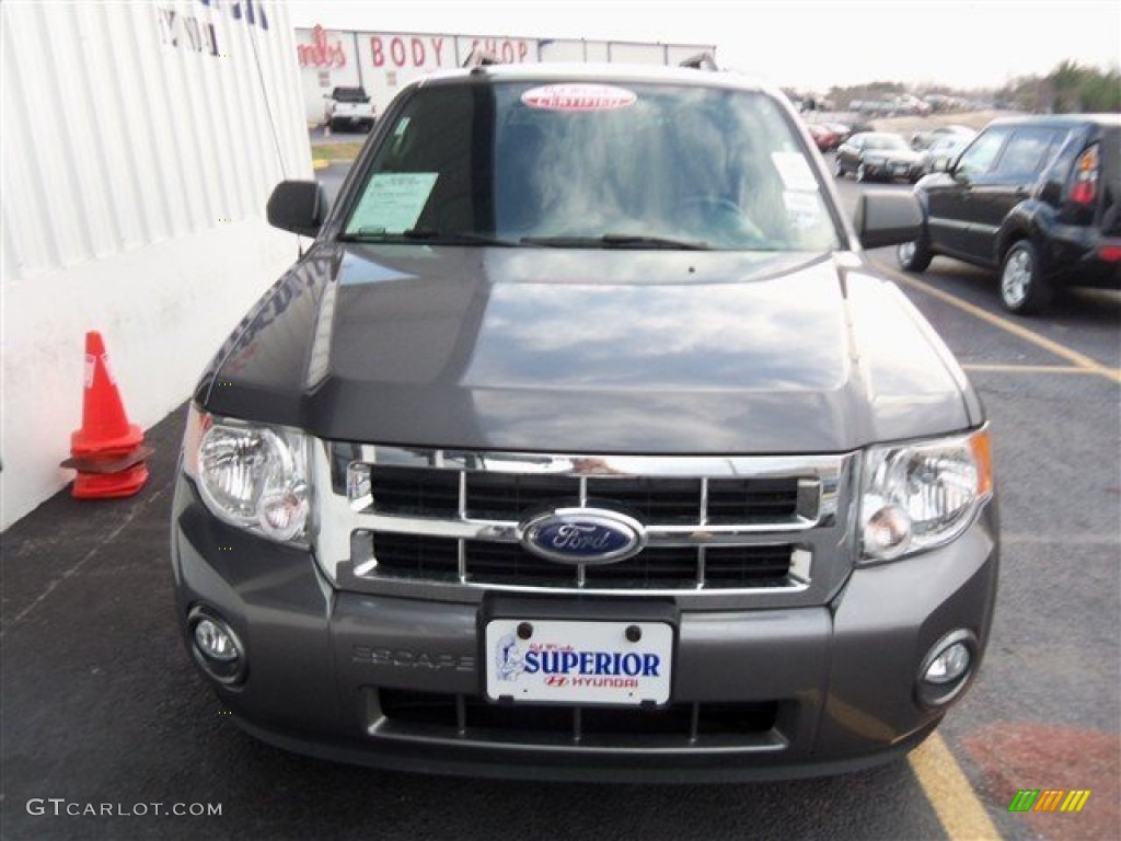 2011 Escape XLT V6 - Sterling Grey Metallic / Charcoal Black photo #2