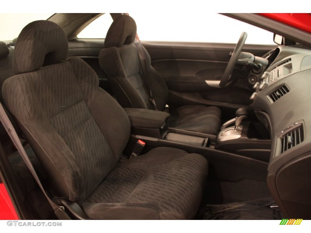 2009 Civic EX Coupe - Rallye Red / Black photo #12