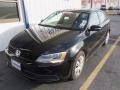 Black - Jetta SE Sedan Photo No. 2