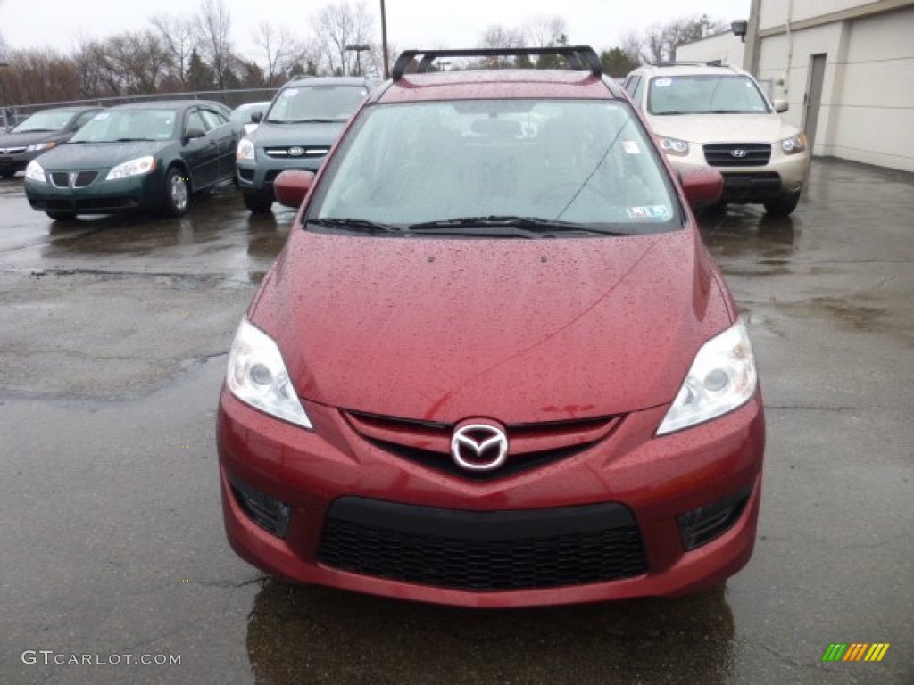 2008 MAZDA5 Sport - Copper Red / Sand photo #2