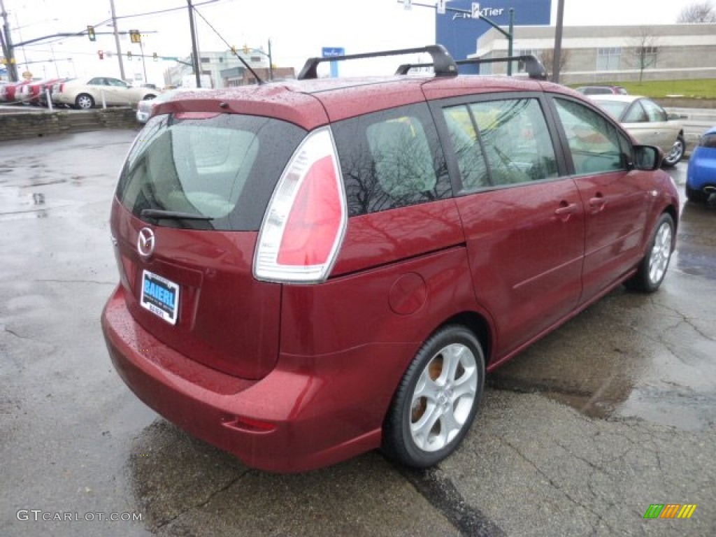 2008 MAZDA5 Sport - Copper Red / Sand photo #7