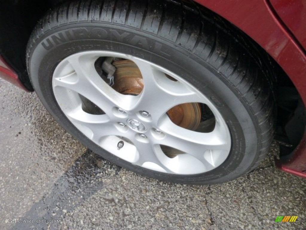 2008 MAZDA5 Sport - Copper Red / Sand photo #9