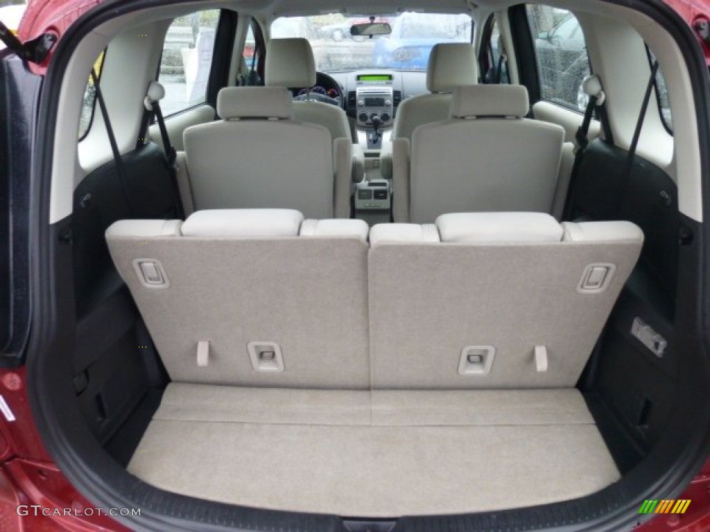 2008 MAZDA5 Sport - Copper Red / Sand photo #13