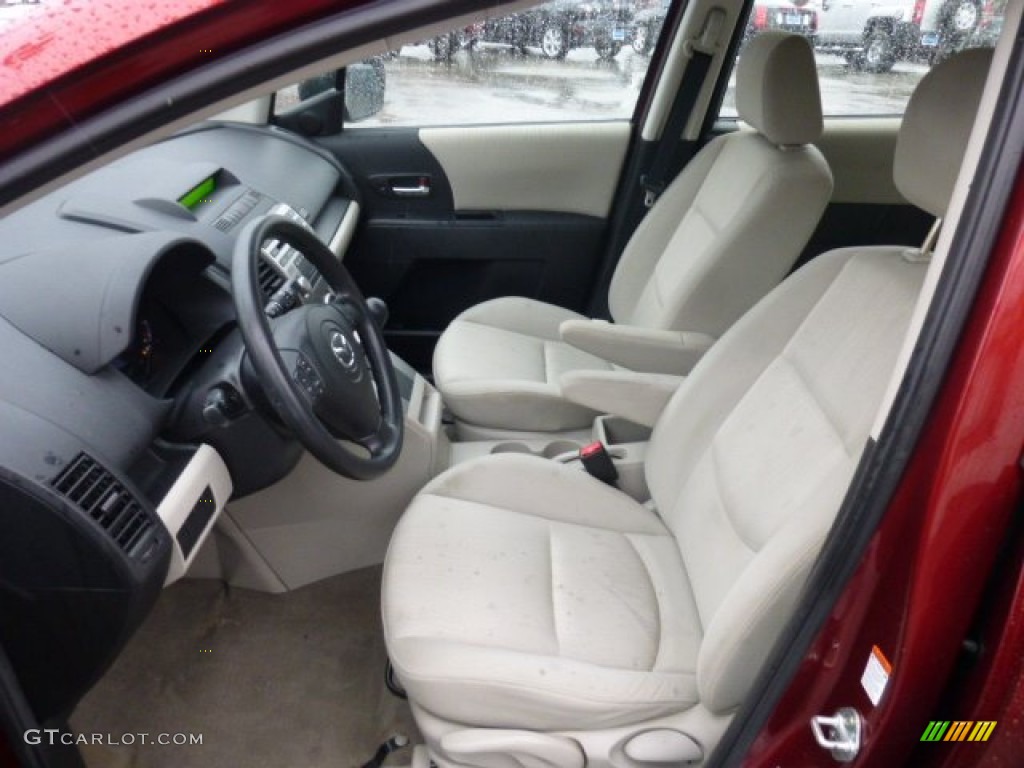 2008 MAZDA5 Sport - Copper Red / Sand photo #16