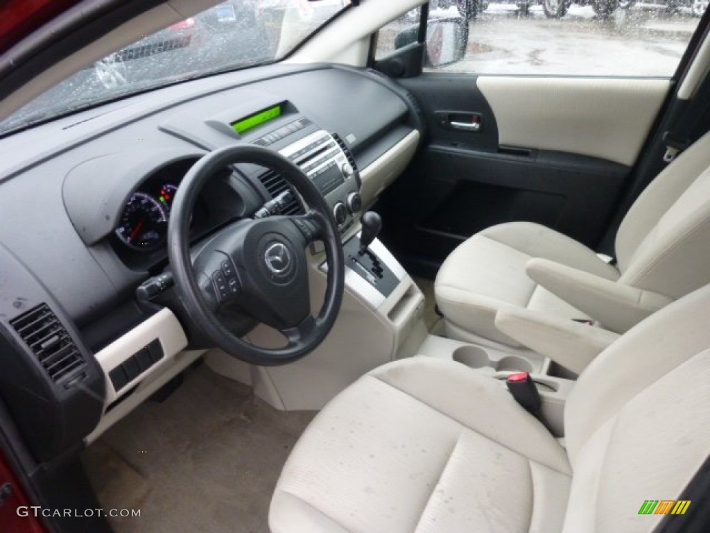 2008 MAZDA5 Sport - Copper Red / Sand photo #17