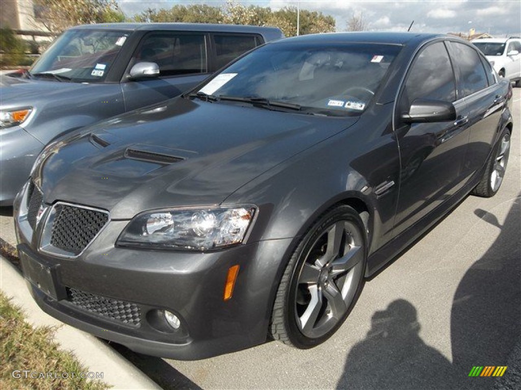 2009 G8 GT - Magnetic Gray Metallic / Onyx photo #2