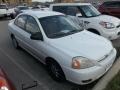 2003 Polar White Kia Rio Sedan  photo #2