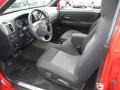 Ebony 2011 Chevrolet Colorado LT Crew Cab Interior Color