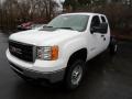 Summit White - Sierra 2500HD Extended Cab 4x4 Chassis Photo No. 1