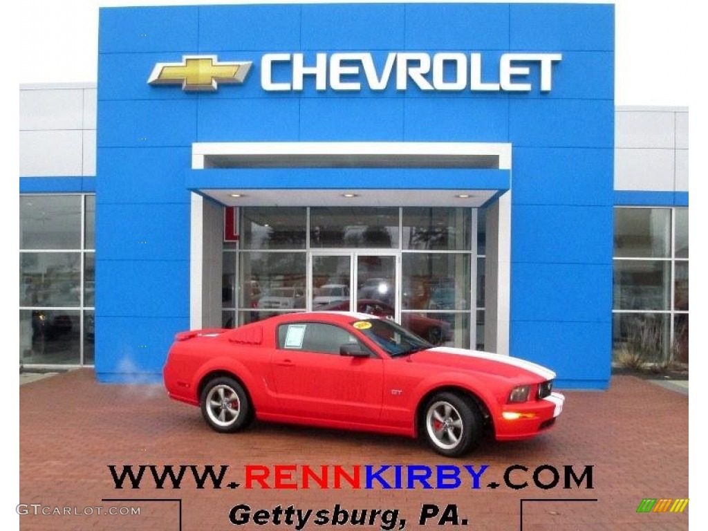 2006 Mustang GT Premium Coupe - Torch Red / Dark Charcoal photo #1
