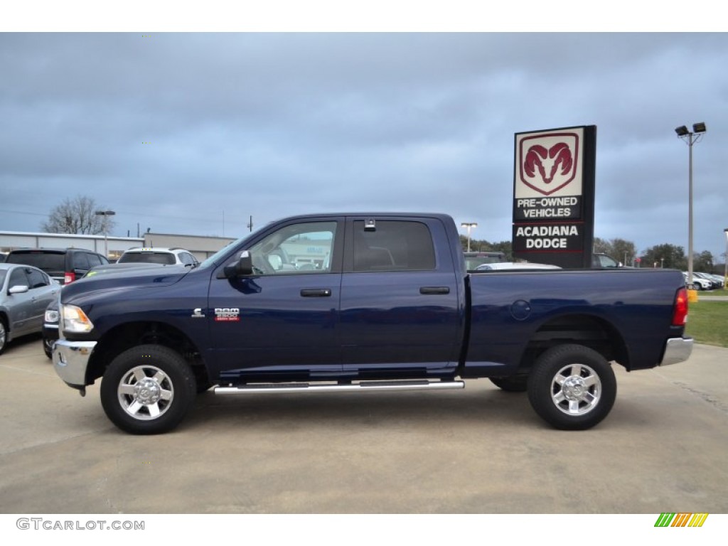 2012 Ram 2500 HD Big Horn Crew Cab 4x4 - Midnight Blue Pearl / Dark Slate/Medium Graystone photo #2