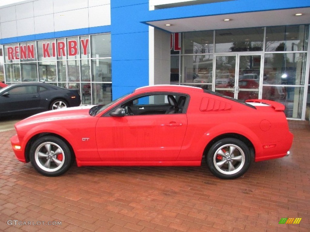 2006 Mustang GT Premium Coupe - Torch Red / Dark Charcoal photo #13