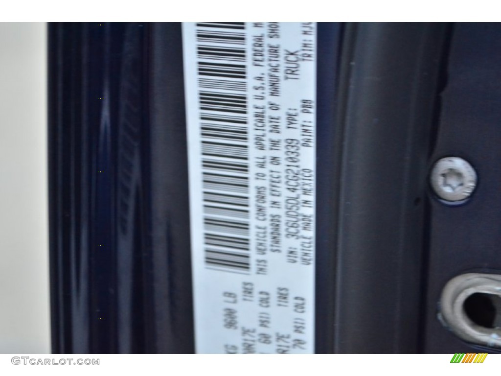 2012 Ram 2500 HD Big Horn Crew Cab 4x4 - Midnight Blue Pearl / Dark Slate/Medium Graystone photo #17