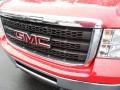 2013 Fire Red GMC Sierra 2500HD Extended Cab 4x4 Chassis  photo #2