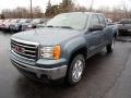 2013 Stealth Gray Metallic GMC Sierra 1500 SLE Extended Cab 4x4  photo #1