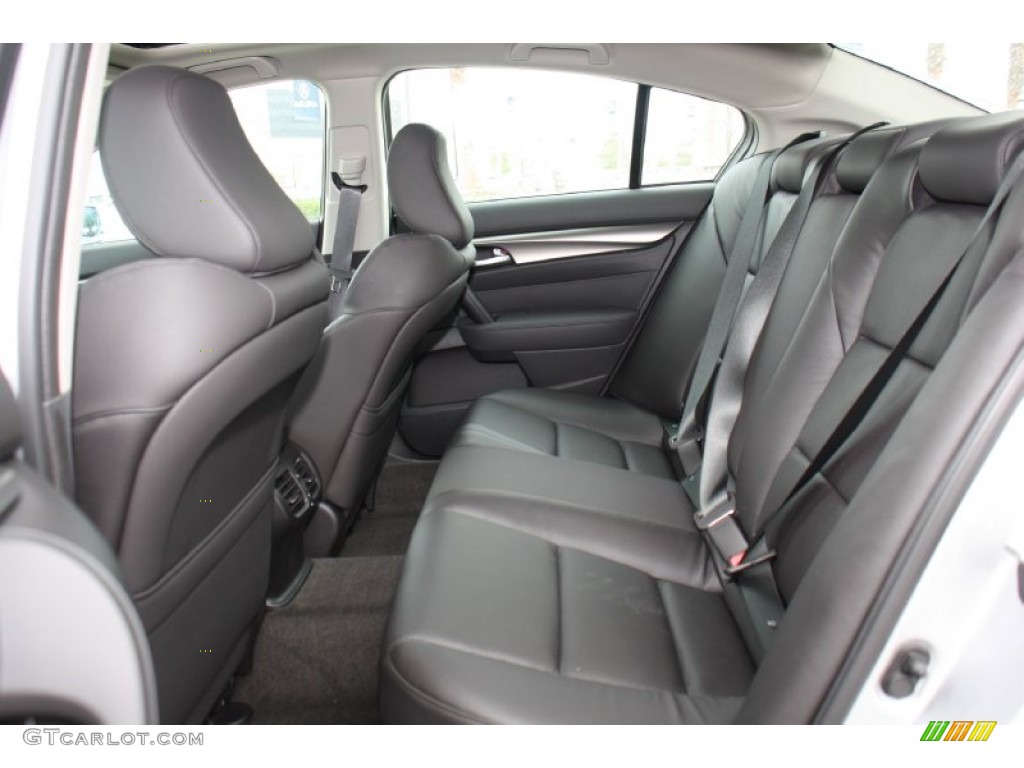 2013 Acura TL SH-AWD Advance Rear Seat Photo #76595140