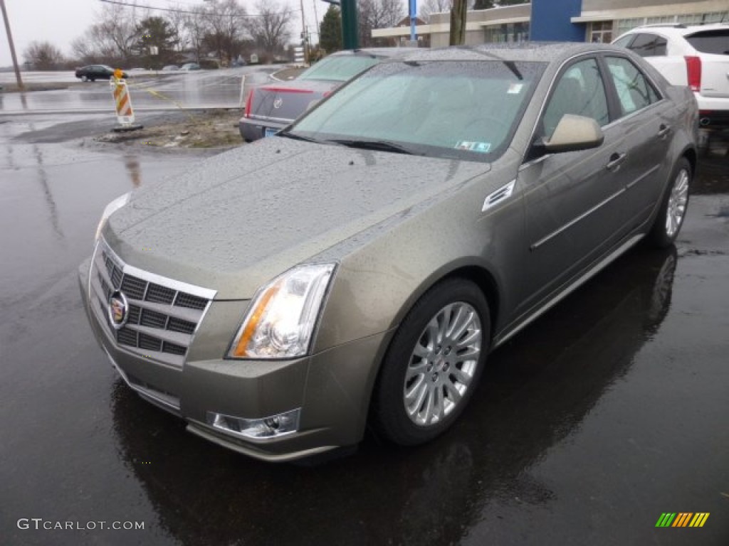 Tuscan Bronze ChromaFlair 2010 Cadillac CTS 4 3.6 AWD Sedan Exterior Photo #76595161