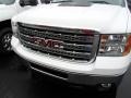 2013 Summit White GMC Sierra 2500HD SLT Crew Cab 4x4  photo #2