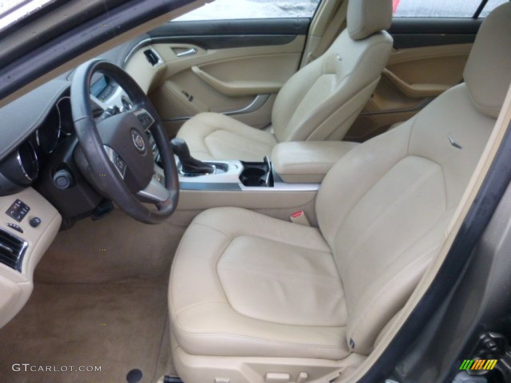 2010 Cadillac CTS 4 3.6 AWD Sedan Front Seat Photo #76595394