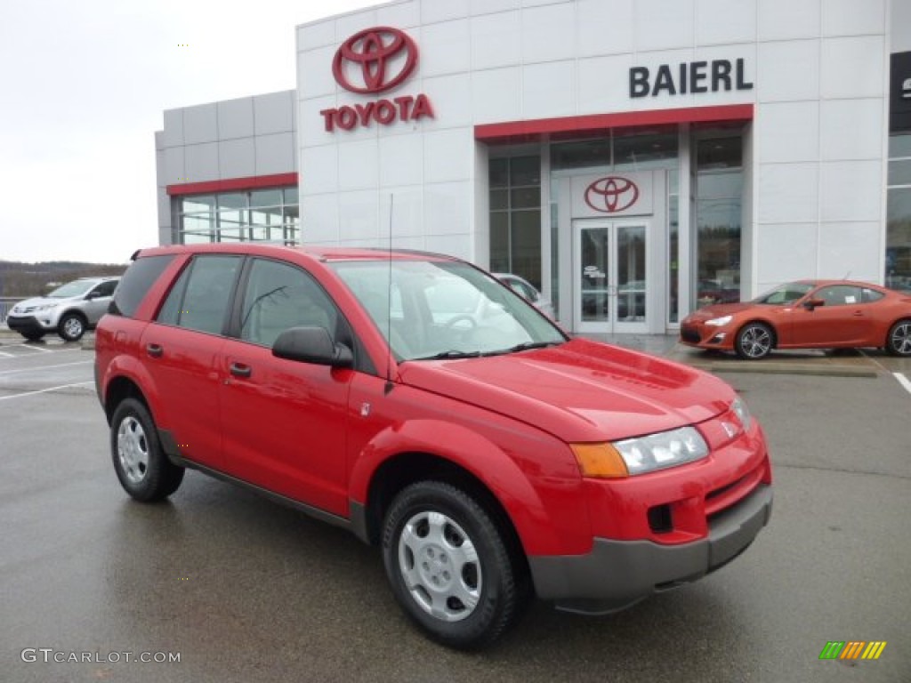 2003 VUE AWD - Red / Light Tan photo #1