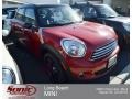 2013 Blazing Red Mini Cooper Countryman  photo #1