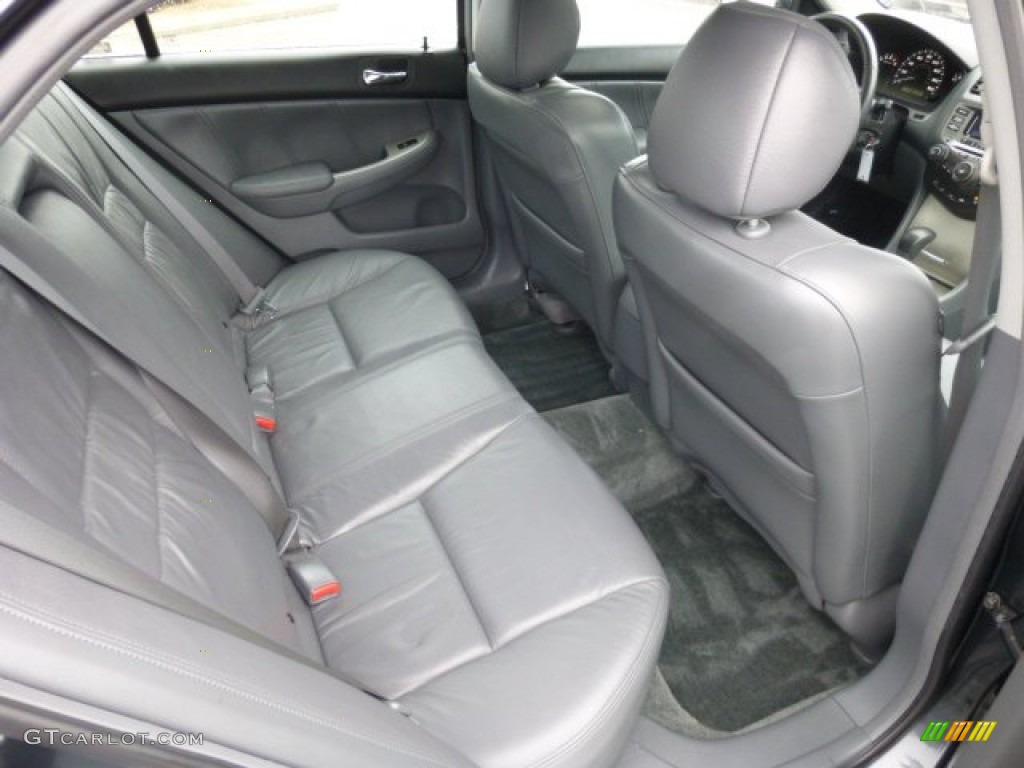 Gray Interior 2007 Honda Accord EX-L Sedan Photo #76596873