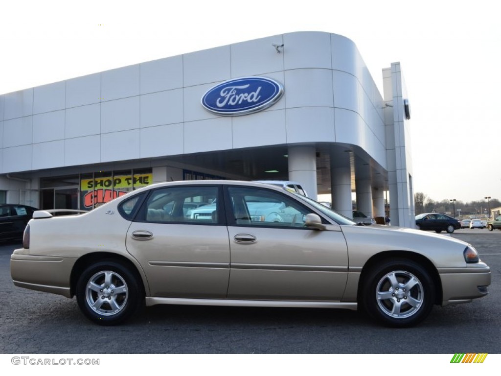 Sandstone Metallic 2005 Chevrolet Impala LS Exterior Photo #76597822