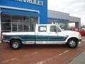 1995 Oxford White Ford F350 XLT Crew Cab 4x4 Dually  photo #3