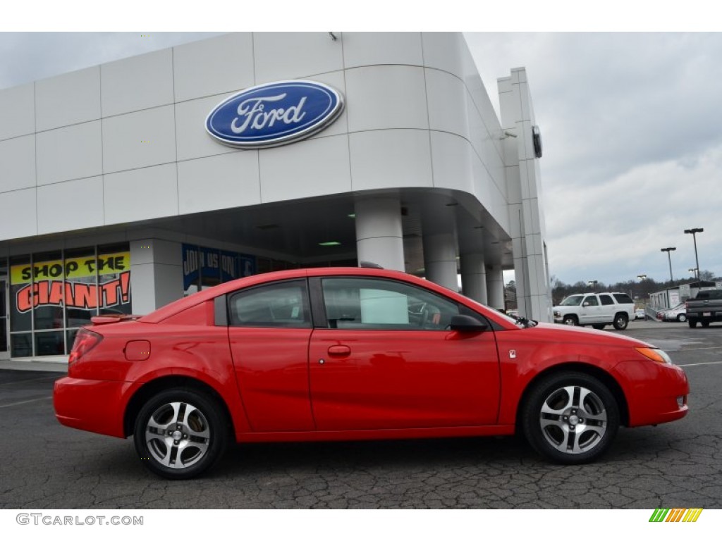 Chili Pepper Red 2005 Saturn ION 3 Quad Coupe Exterior Photo #76598535
