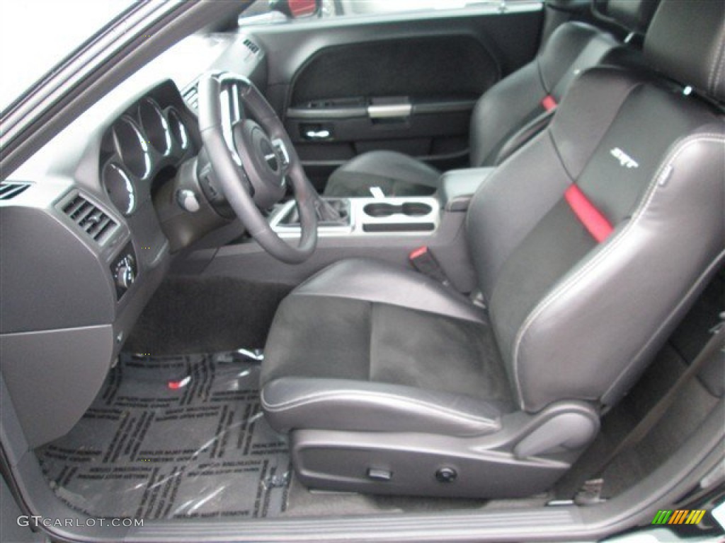 Dark Slate Gray Interior 2012 Dodge Challenger SRT8 392 Photo #76598574