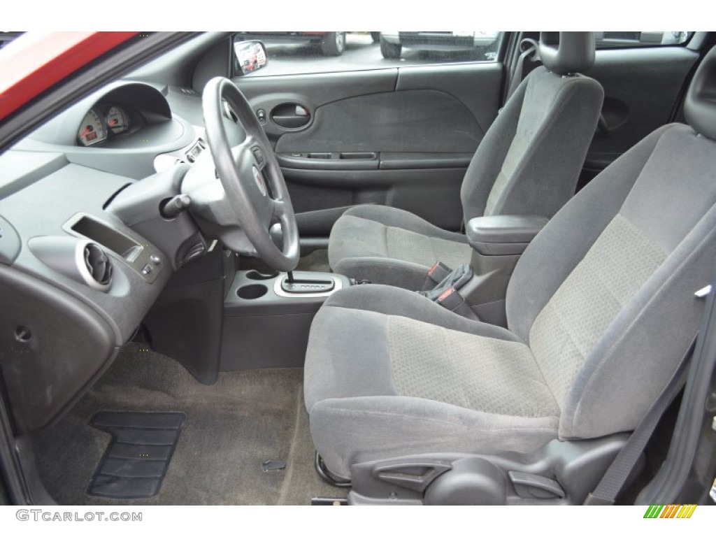 2005 Saturn ION 3 Quad Coupe Front Seat Photo #76598716