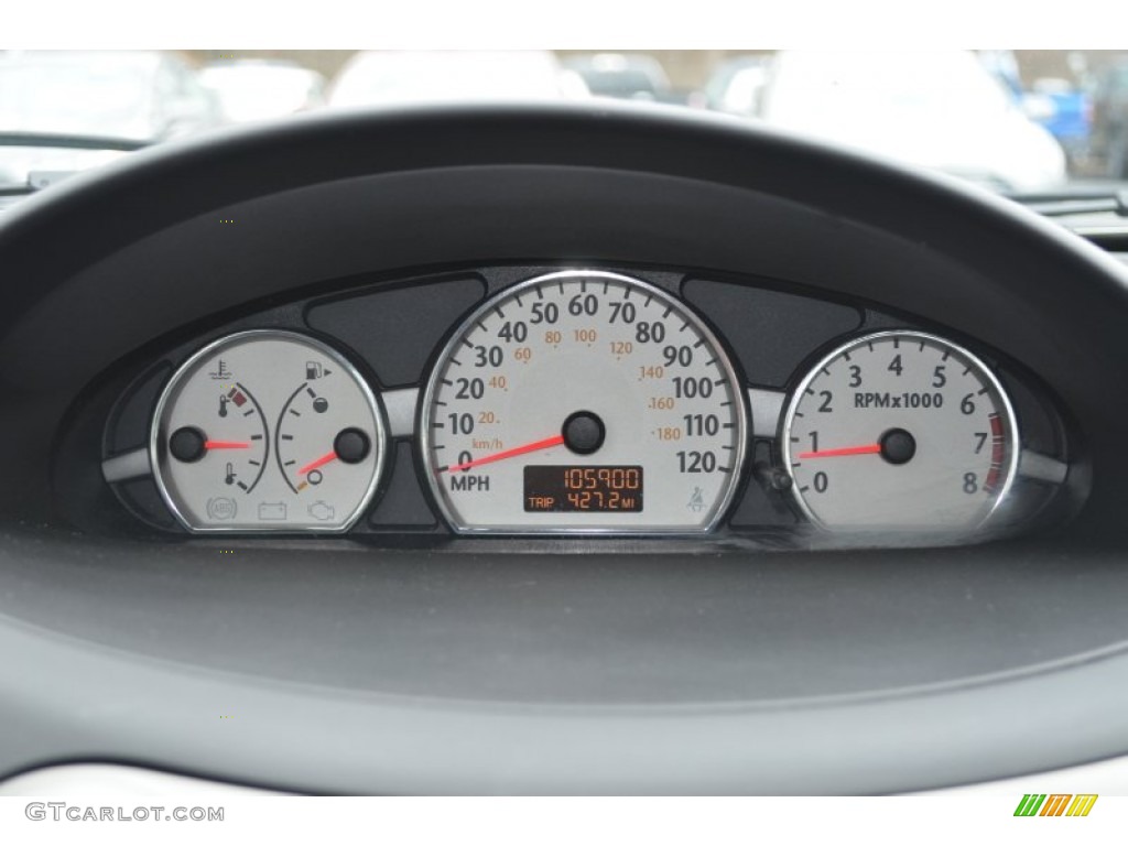 2005 Saturn ION 3 Quad Coupe Gauges Photo #76598940