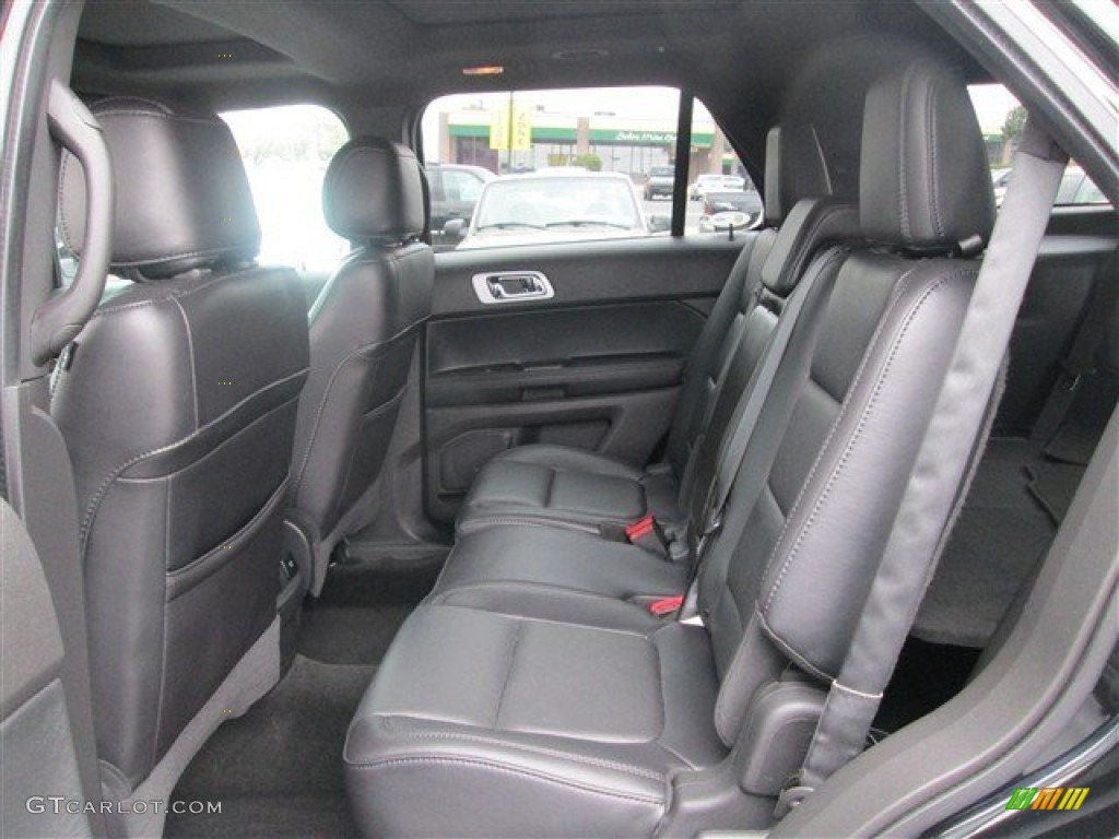 2012 Ford Explorer Limited 4WD Rear Seat Photo #76599079