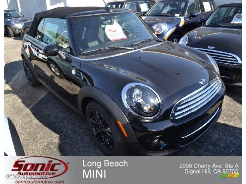 Midnight Black Metallic Mini Cooper