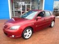 Velocity Red Mica 2006 Mazda MAZDA3 s Touring Hatchback Exterior