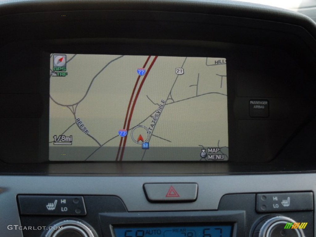 2011 Honda Odyssey Touring Navigation Photos