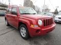 2009 Inferno Red Crystal Pearl Jeep Patriot Sport 4x4  photo #4