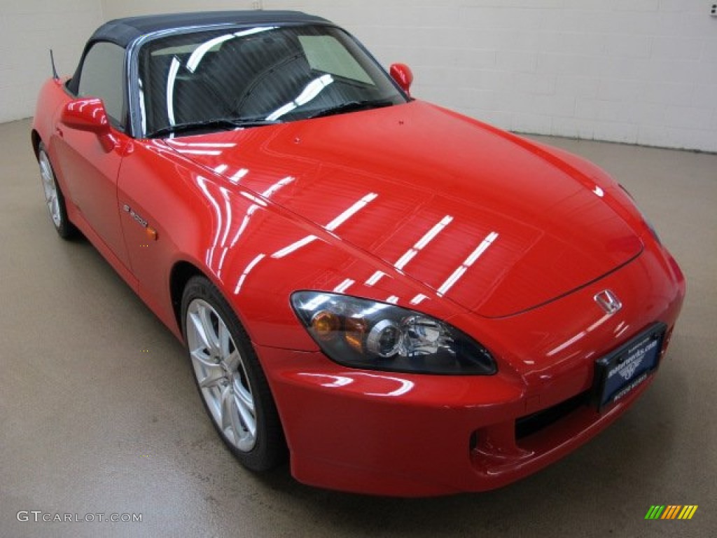 2005 S2000 Roadster - New Formula Red / Black photo #1